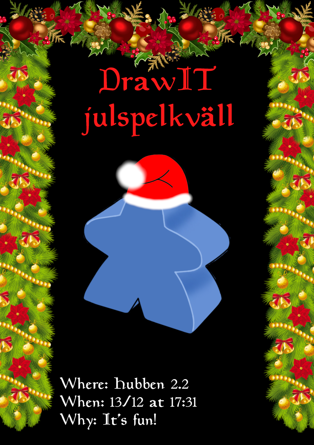 DrawIT julspelkväll