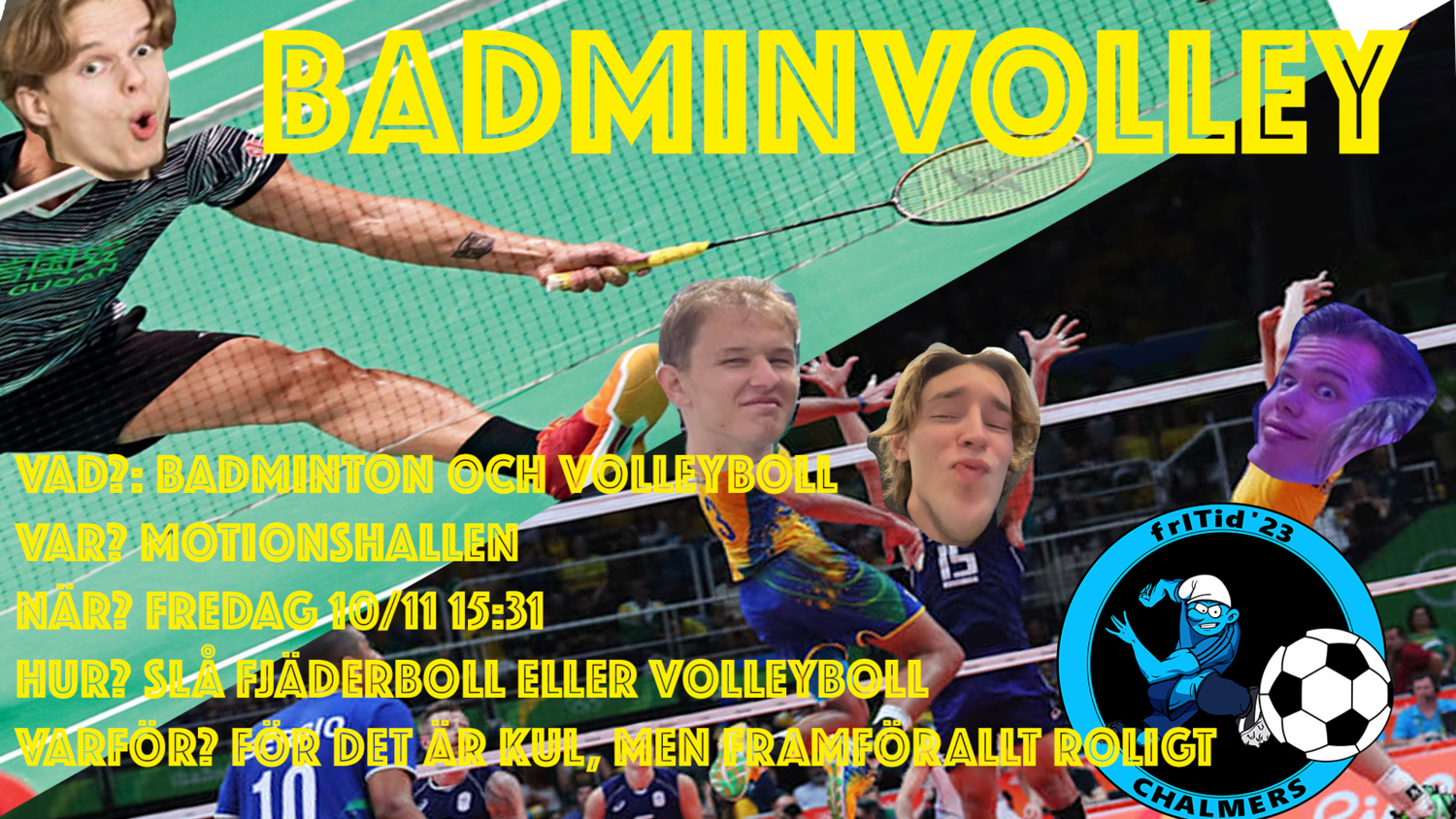 BadminVolley PR