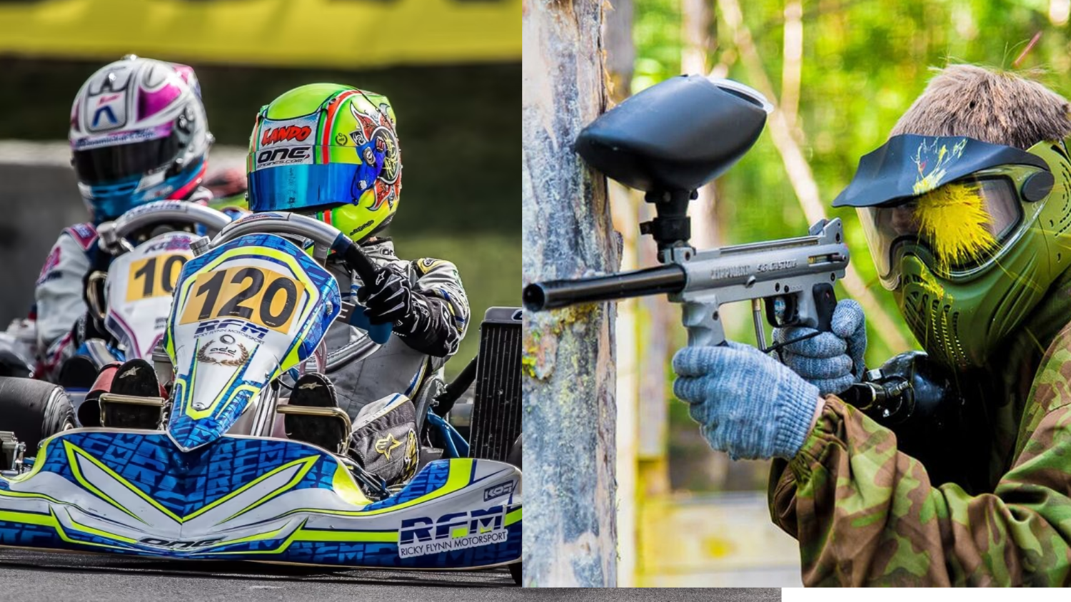 Paintball gokart intresse pr